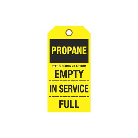 Cylinder Tags - Propane Sign